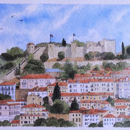 Casa Do Castelo Lägenhet *